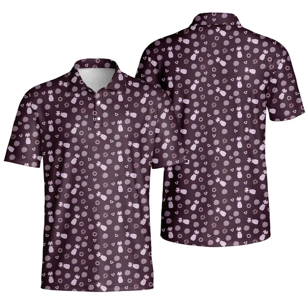 Party themed polo shirt