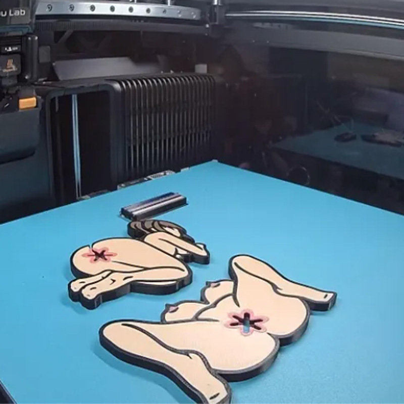 Interesting 3D printed bread clips