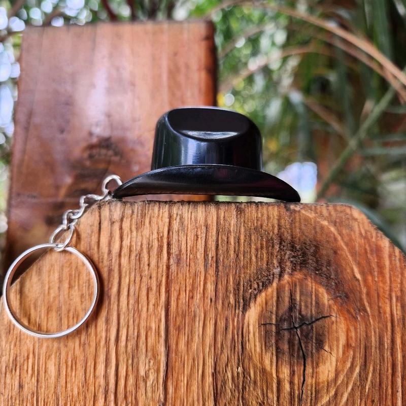 Cowboy hat Bottle opener keychain