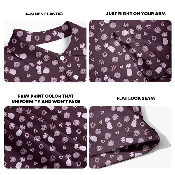 Party themed polo shirt