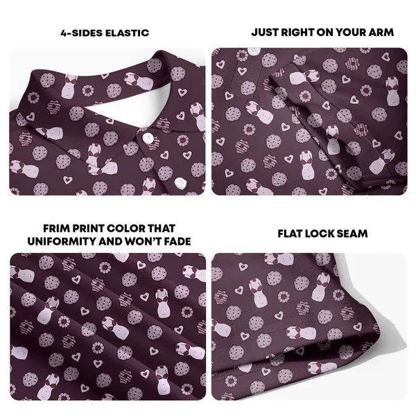 Party themed polo shirt