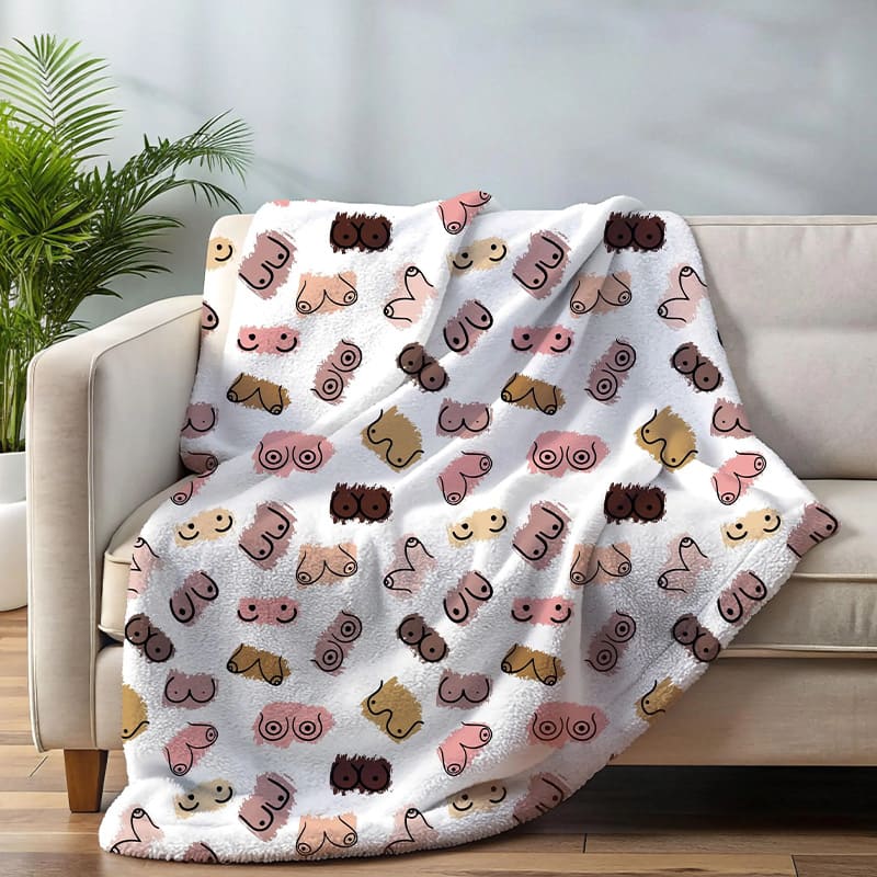 Fun Print Plush Blanket