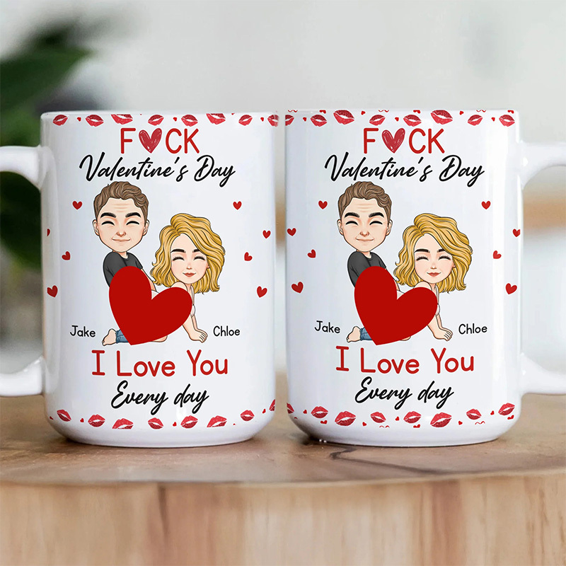 Personalized Valentine's Day Mugs