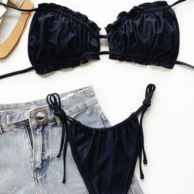 Halter Neck Bikini Set