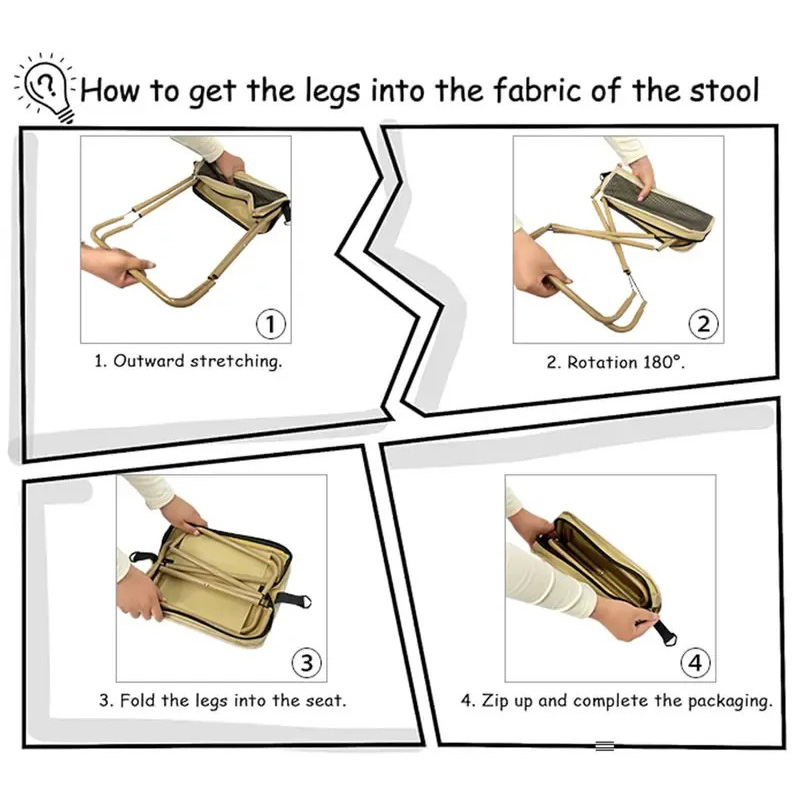  Mountaineering and hiking portable stools