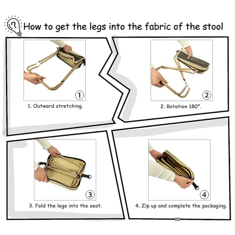  Mountaineering and hiking portable stools