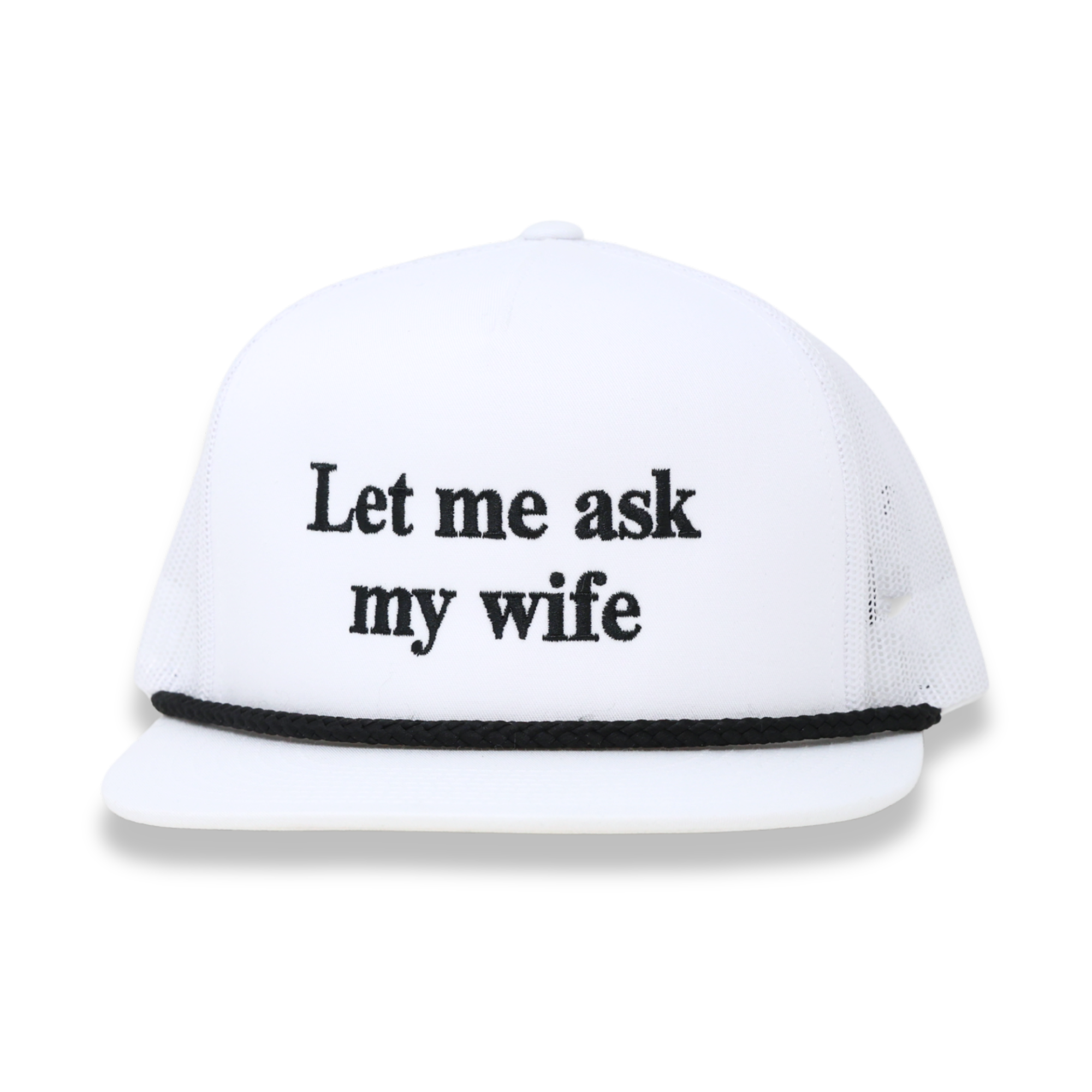 Let me ask my wife-hat