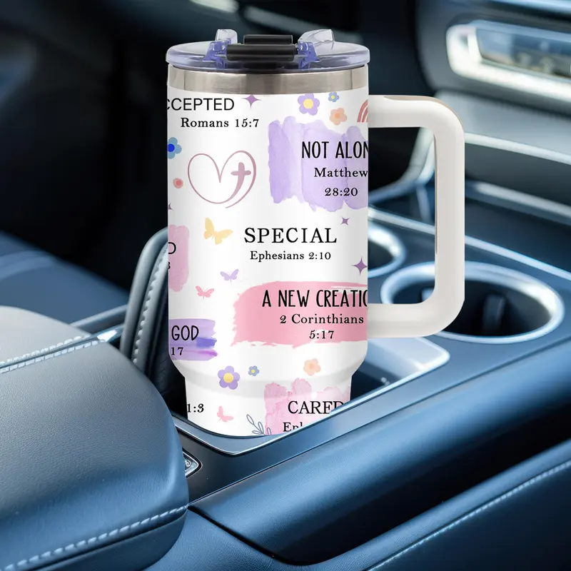Travel Tumbler—Ideal for use in vehicles, outdoor activities, and daily hydration