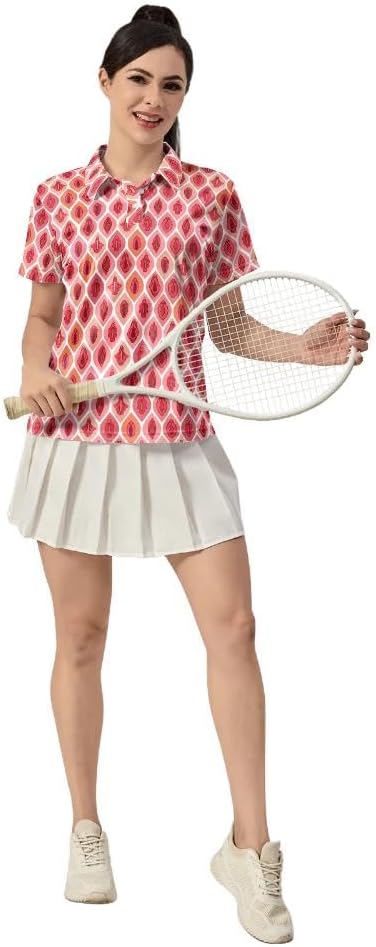 Women's Quick Dry Short Sleeve Golf Polo Shirt