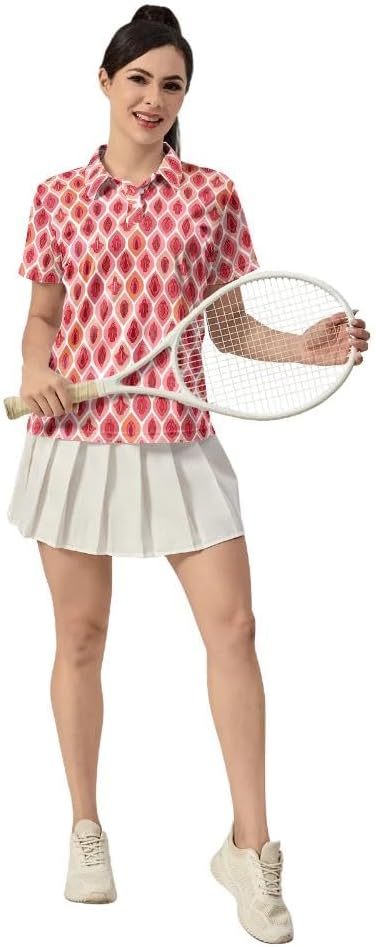 Women's Quick Dry Short Sleeve Golf Polo Shirt