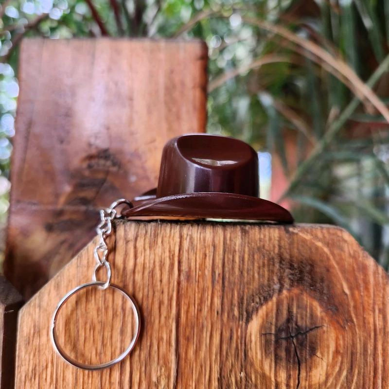 Cowboy hat  Bottle opener keychain