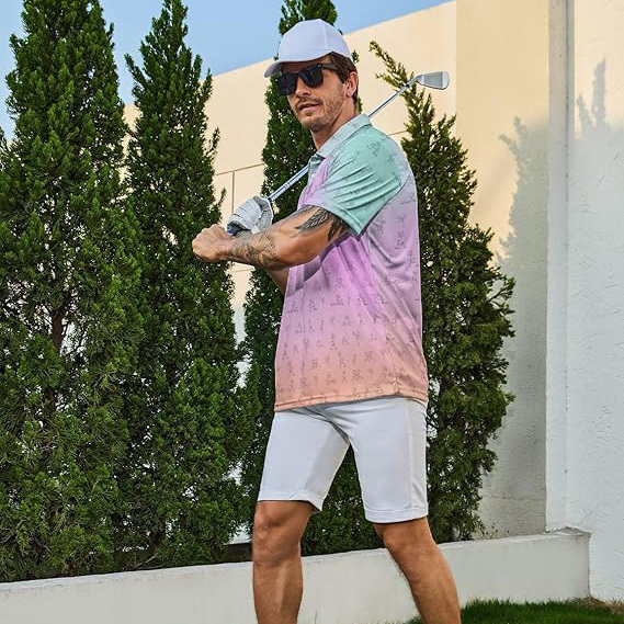 Men's Fun Golf Polo Shirt