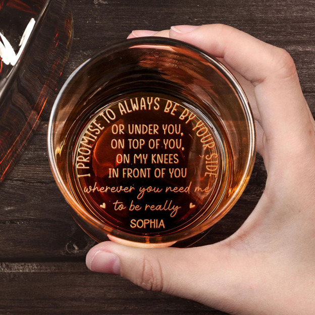 Personalized Engraved Whiskey Glass