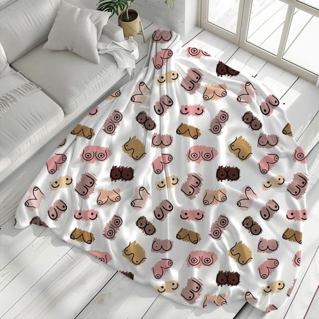 Fun Print Plush Blanket