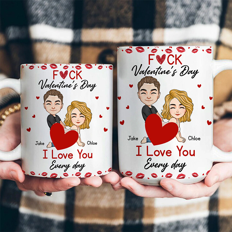 Personalized Valentine's Day Mugs