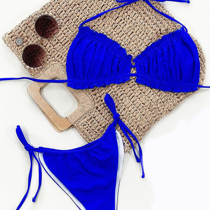 Halter Neck Bikini Set