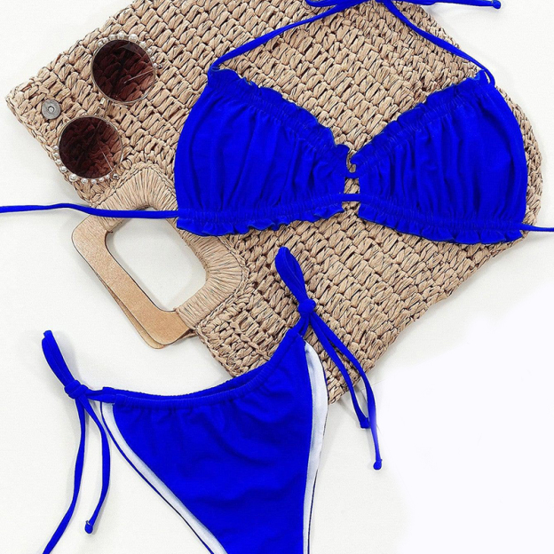 Halter Neck Bikini Set
