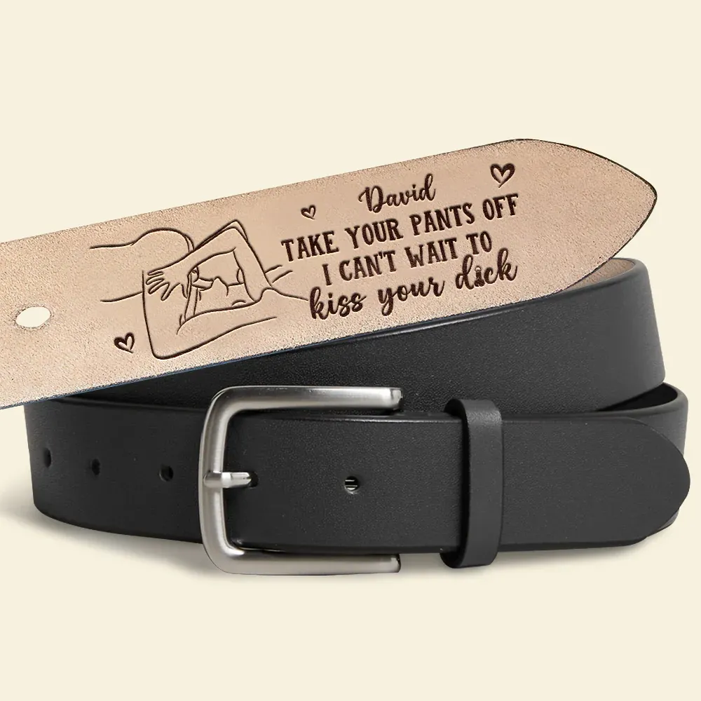 Personalized gifts for couples - belts