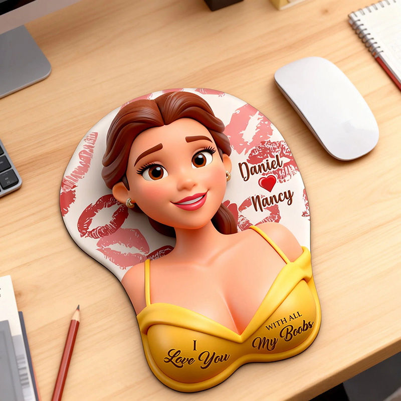 3D Mousepad - Personalized Gift for Couples
