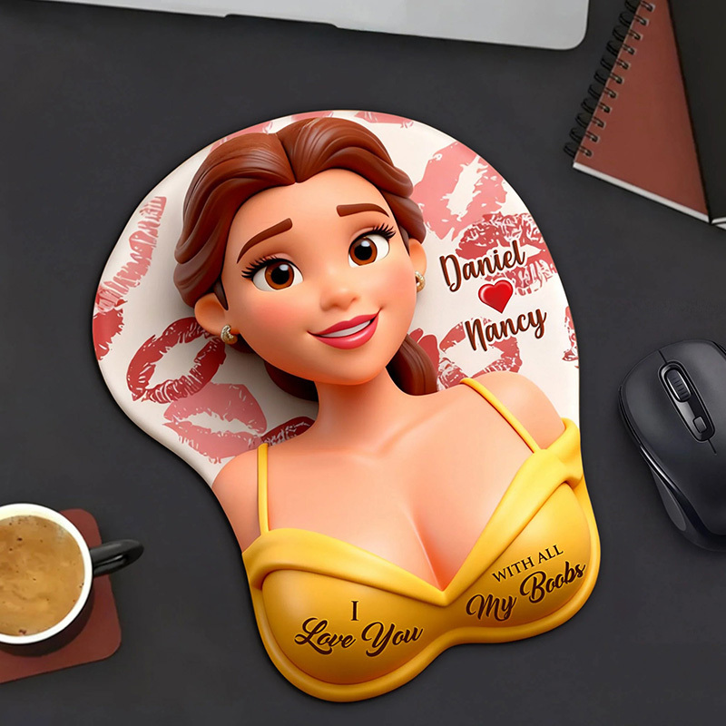 3D Mousepad - Personalized Gift for Couples