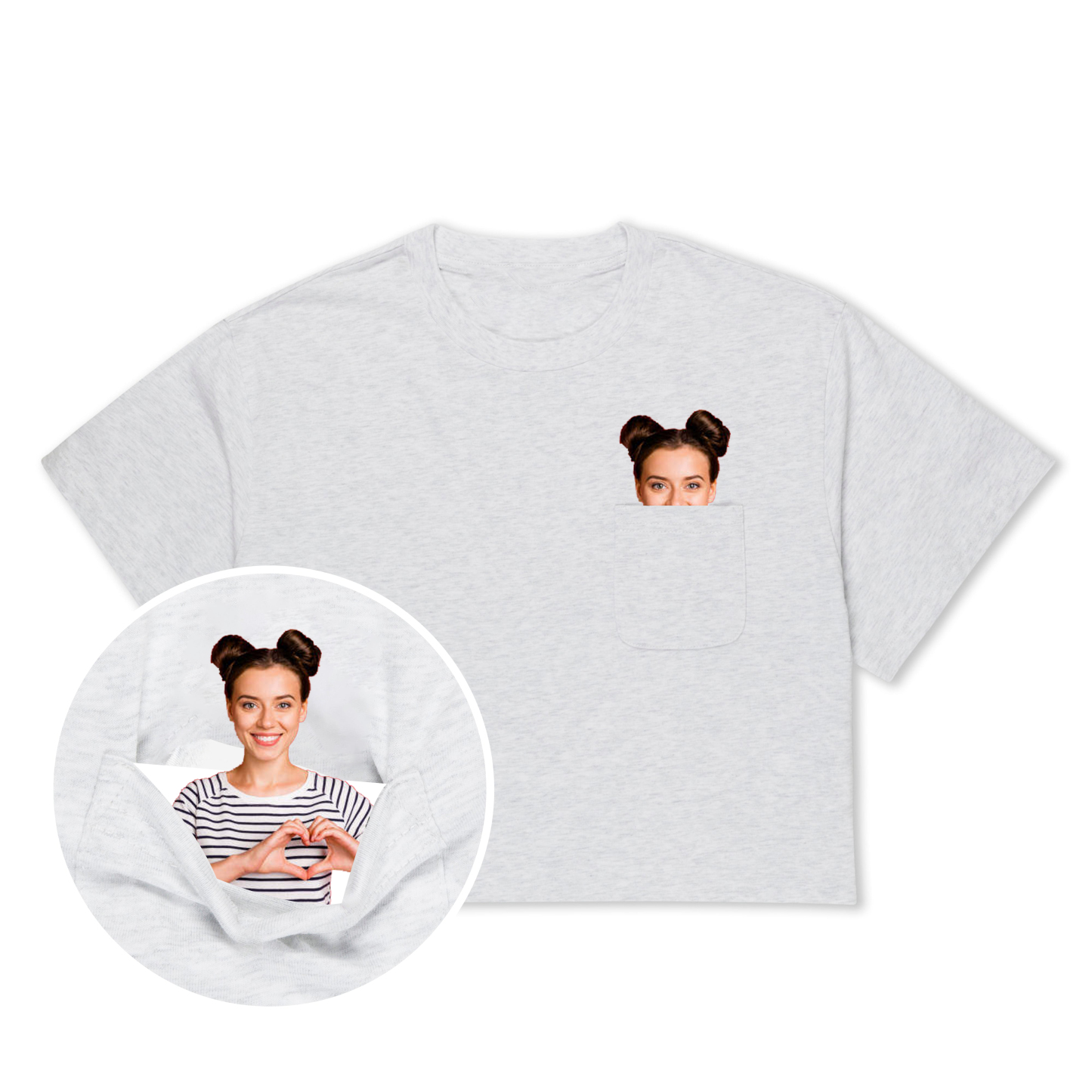 Customized Pocket T-Shirt