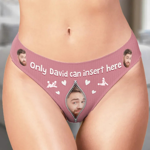 Custom photo women's underwear