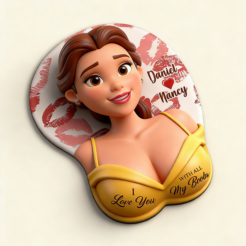 3D Mousepad - Personalized Gift for Couples