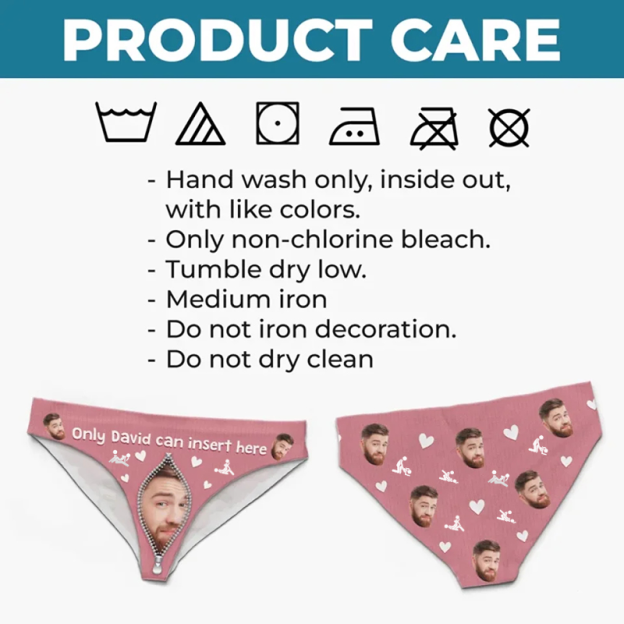 Custom photo women's underwear