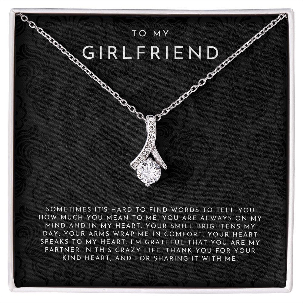 To My Girlfriend Necklace