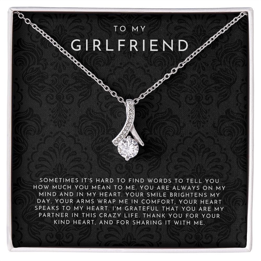 To My Girlfriend Necklace