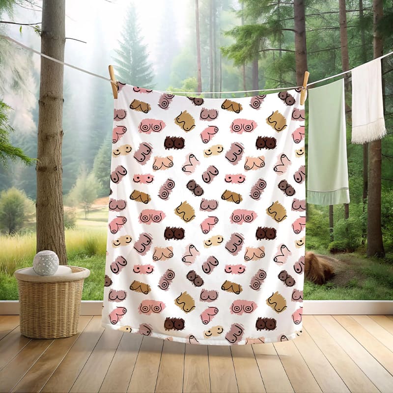 Fun Print Plush Blanket