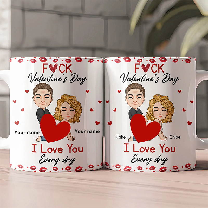 Personalized Valentine's Day Mugs