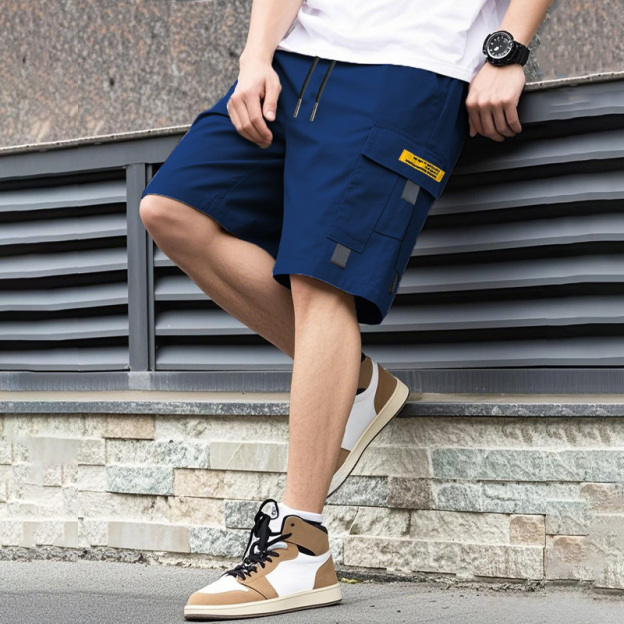 Men's Multi-Pocket Cargo Shorts