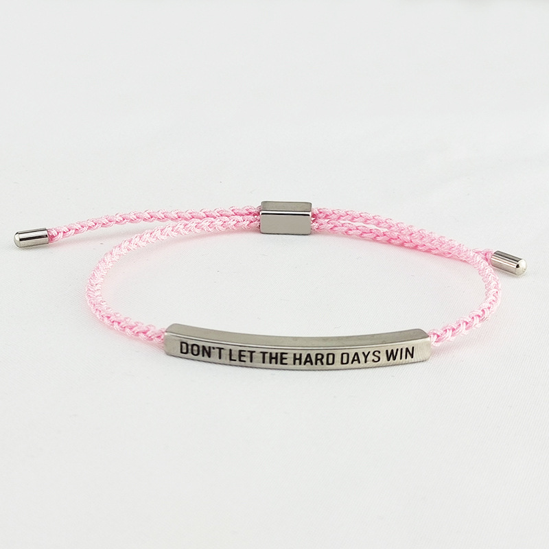 Don't Let The Hard Days Win Inspire Bracelet