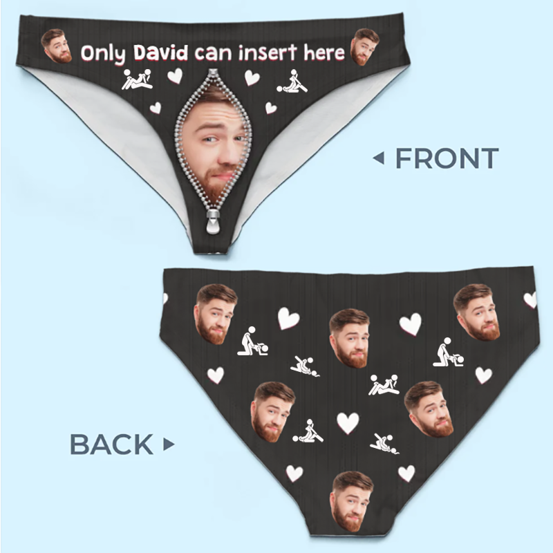 Custom photo women's underwear