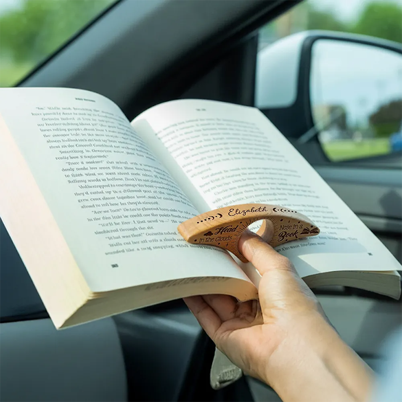 Personalized Custom Book Page Holder