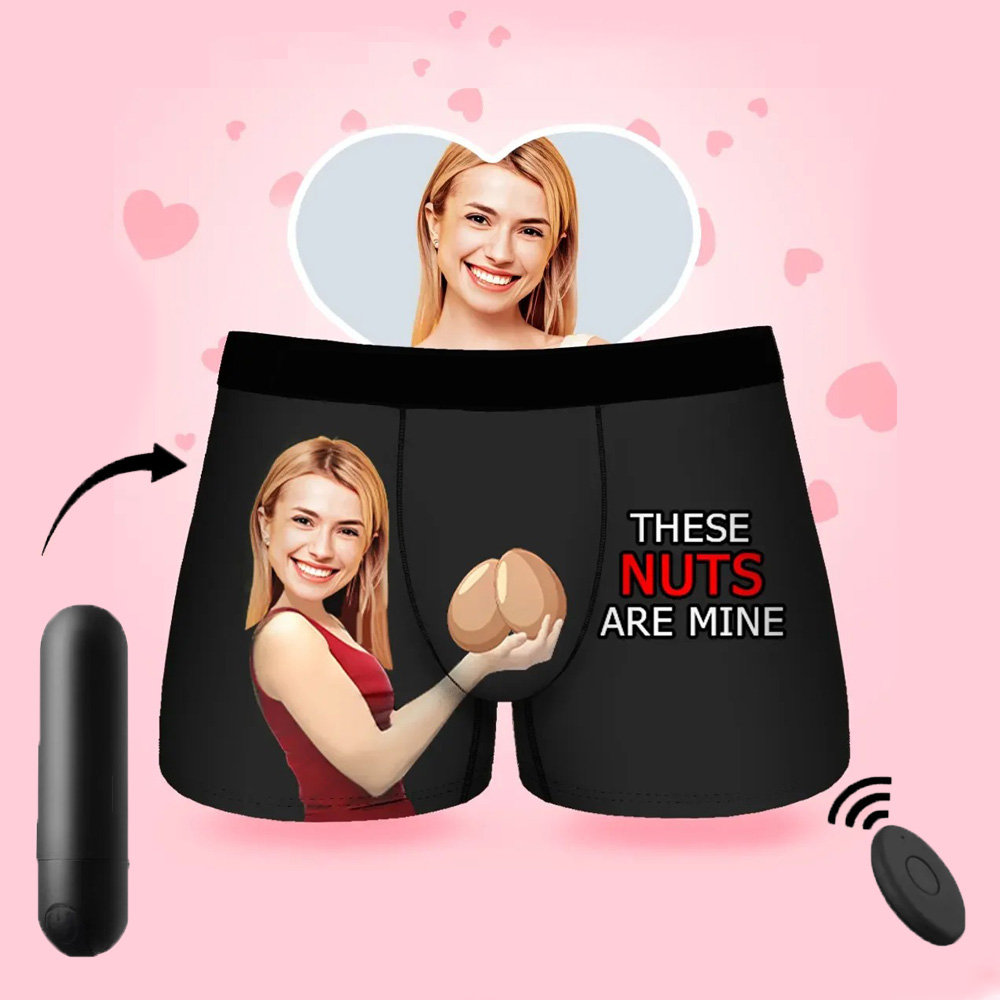 Valentine's Day Gift Customized Face Men's Boxer Briefs