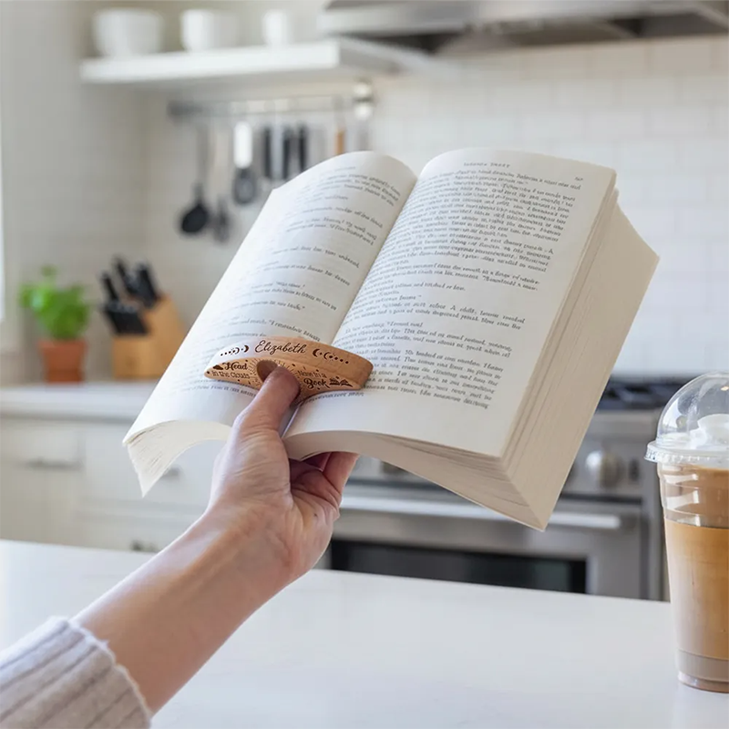 Personalized Custom Book Page Holder