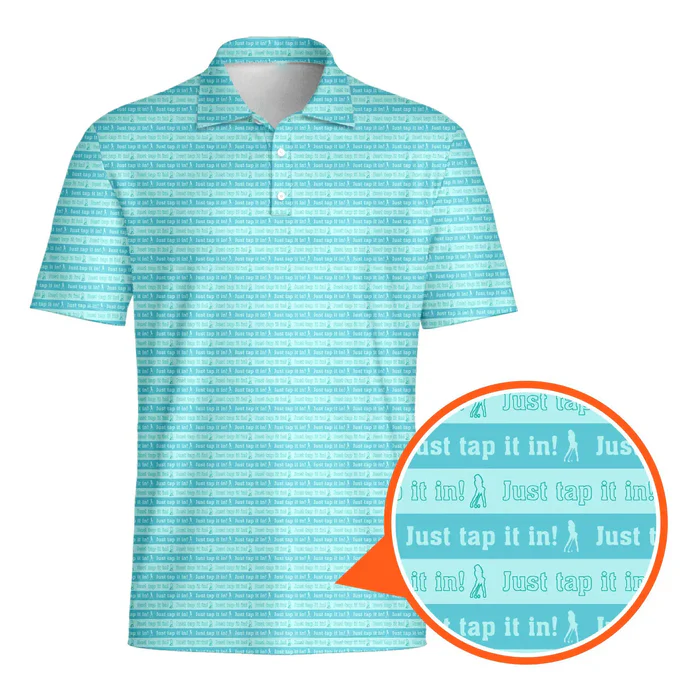 3d printed polo shirt short sleeve t-shirt for men