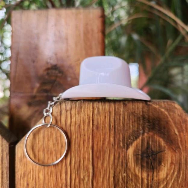 Cowboy hat  Bottle opener keychain