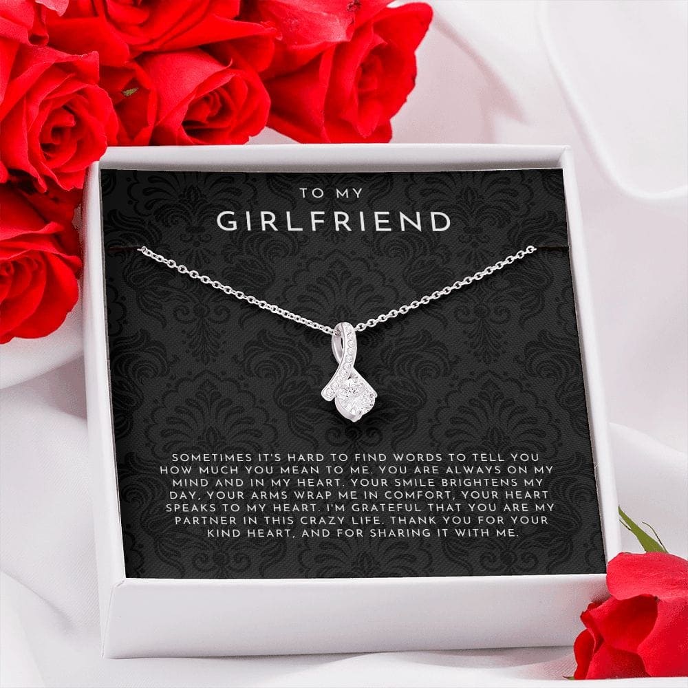 To My Girlfriend Necklace