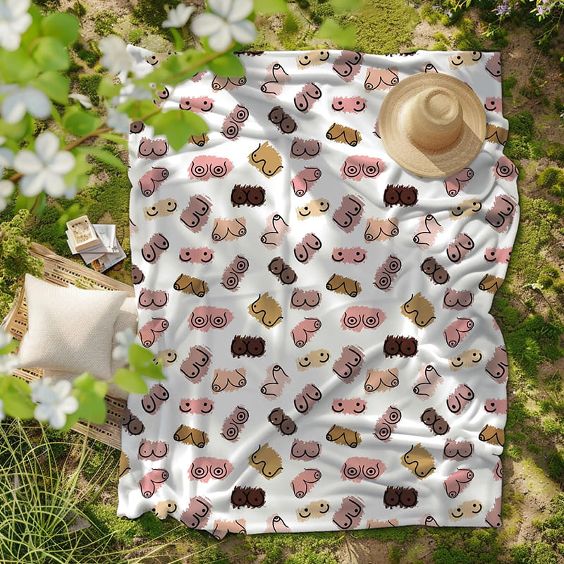 Fun Print Plush Blanket