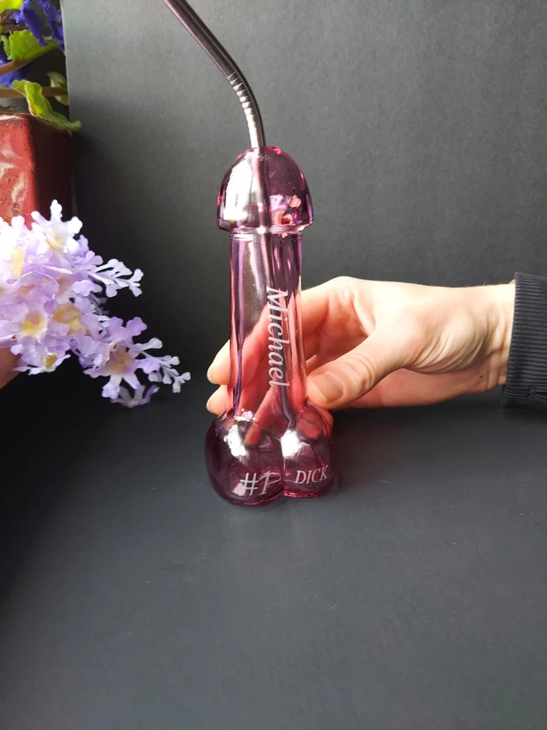 Funny Laser Engraved Dick Prank Cup