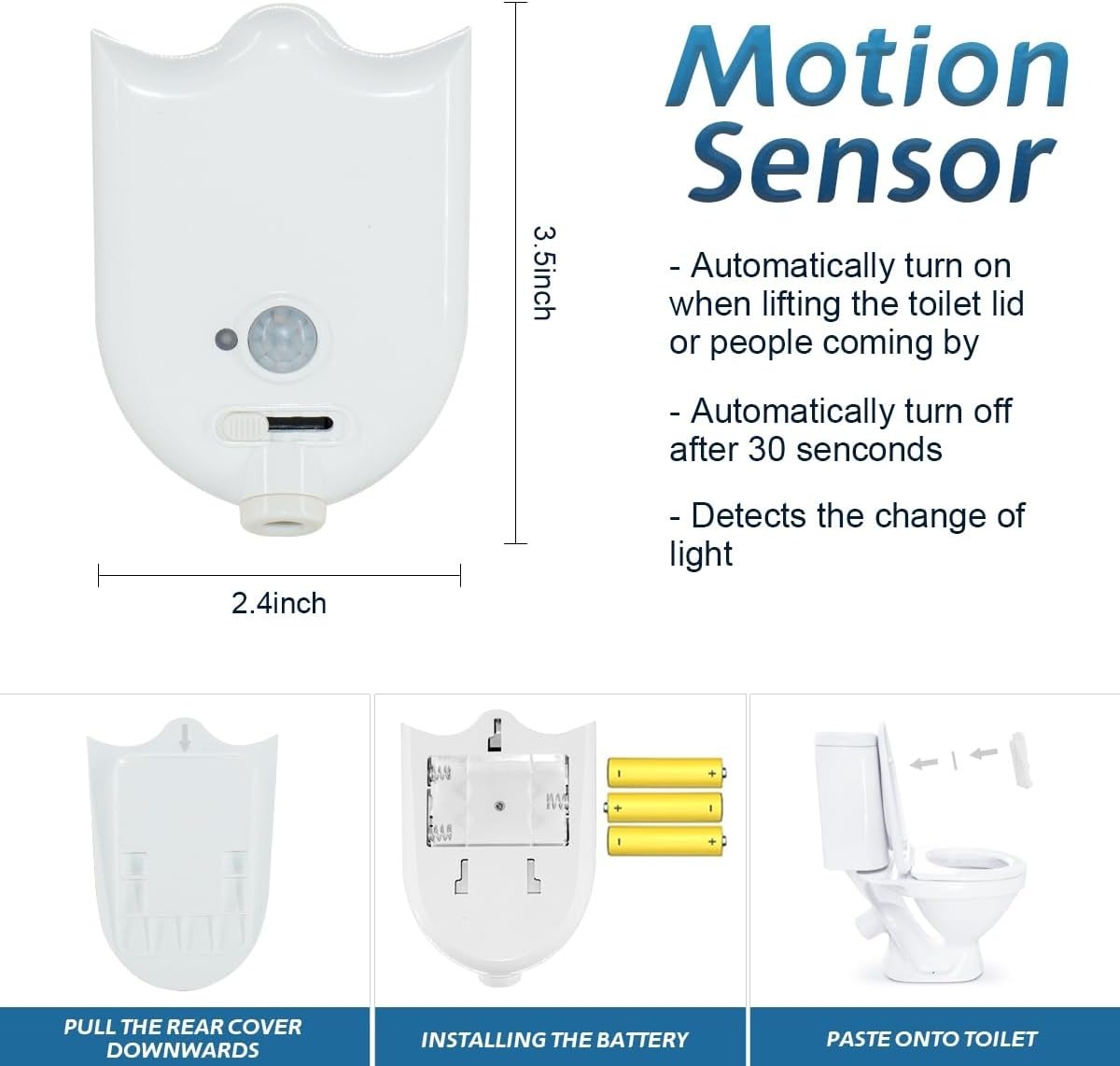 Creative Projection Toilet Light