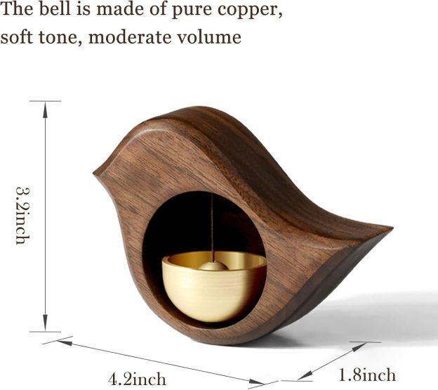 Decorative wooden bells/hanging bells