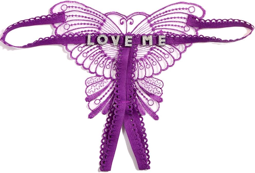 Customized Text Waist Chain Monogrammed Thong