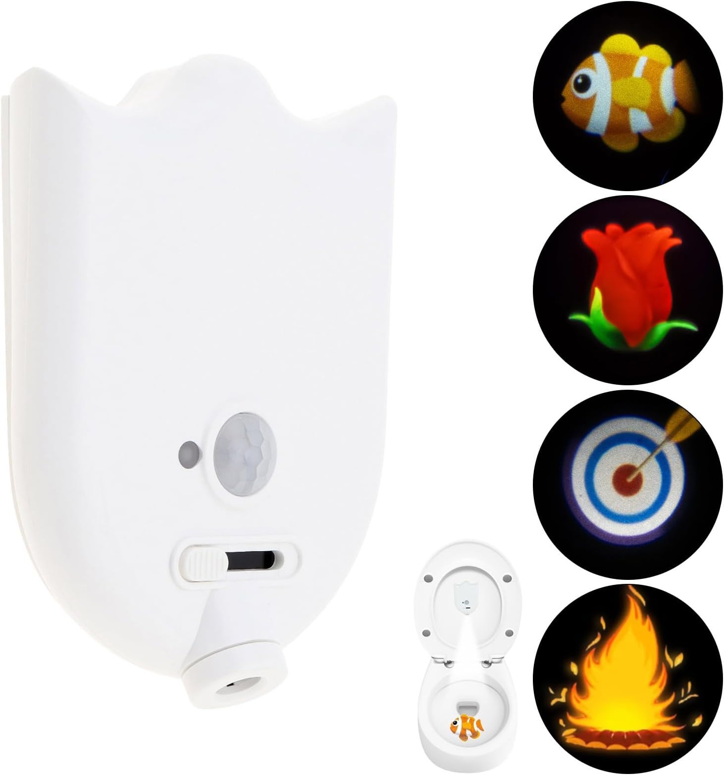 Creative Projection Toilet Light