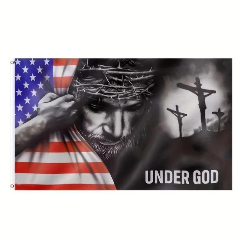 Under God Pattern Flag