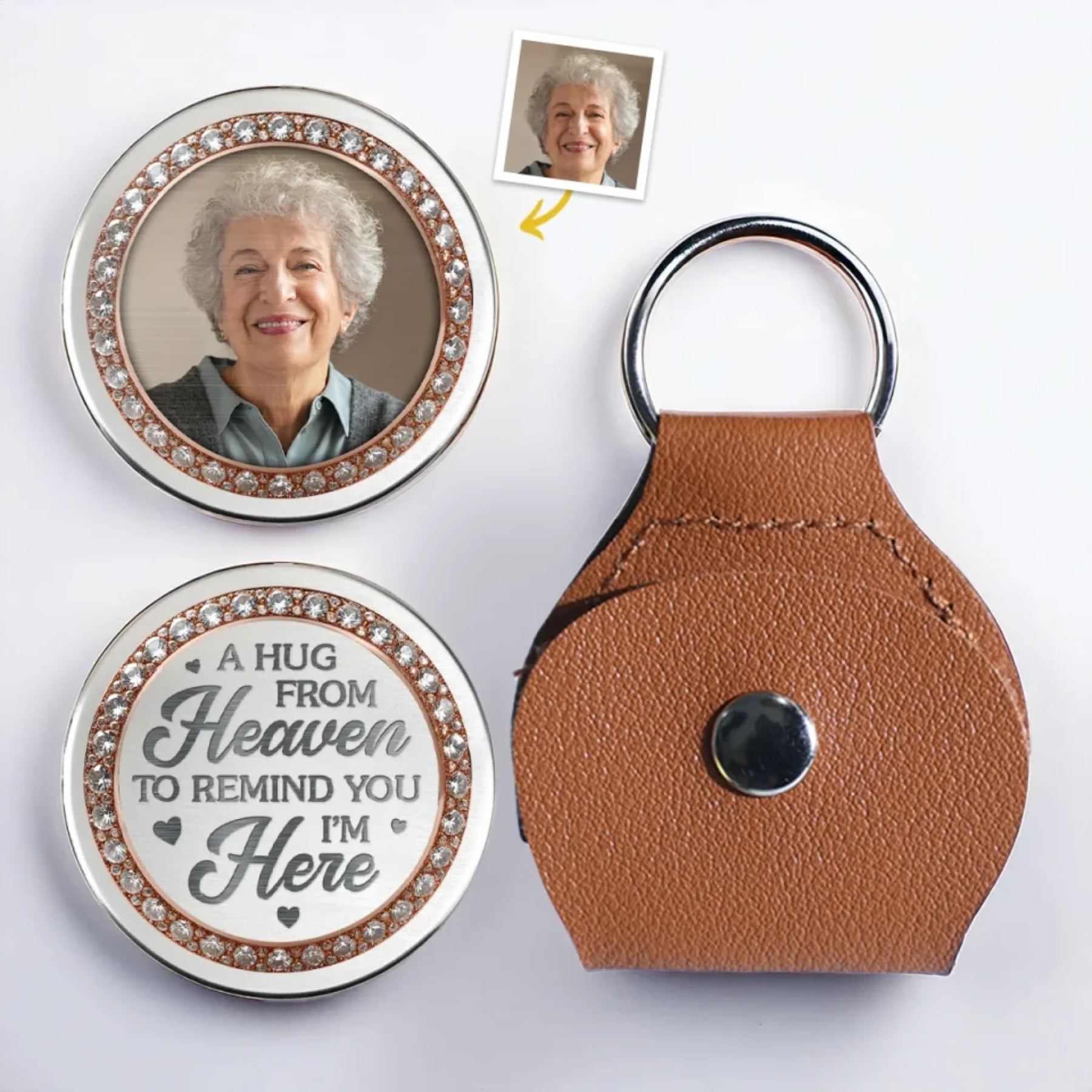 Personalized Memorial Pocket Hug