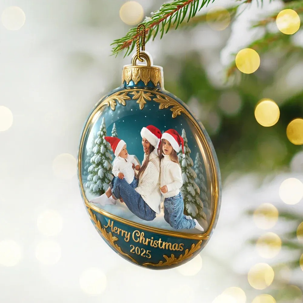 Personalized Custom Shaped Acrylic Ornament
